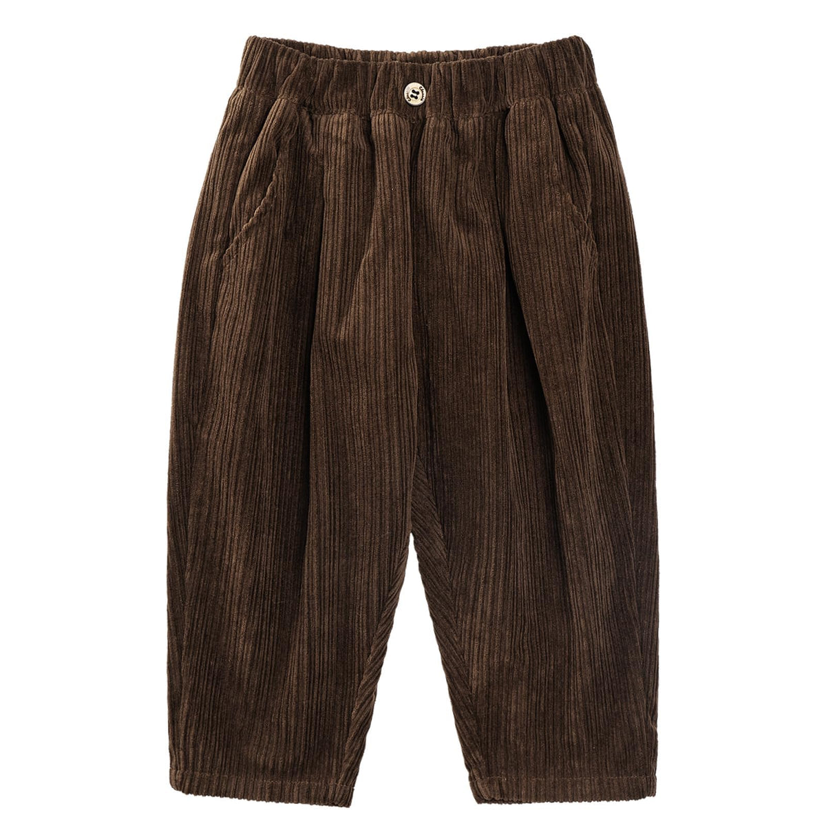 Toddler Boys Corduroy Baggy Wide Leg Pants