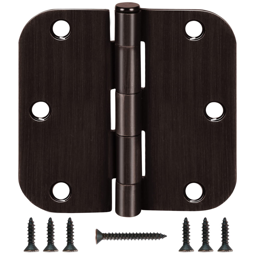 Residential Oil Rubbed Bronze Door Hinges 3.5 Inch X 3 1/2" 5/8"