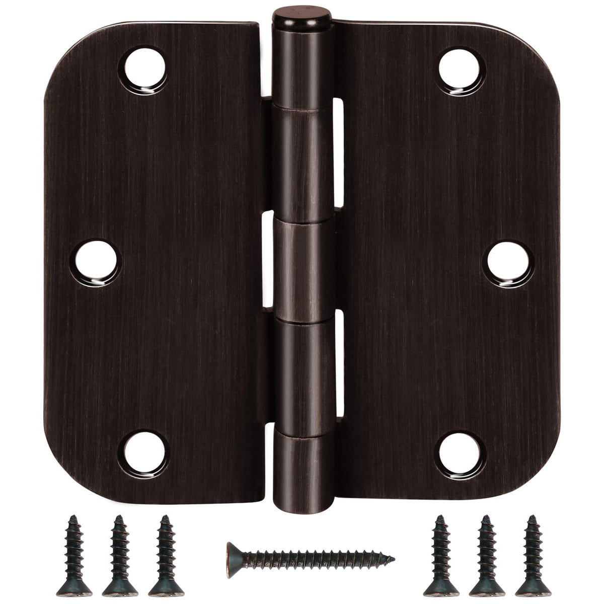 Residential Oil Rubbed Bronze Door Hinges 3.5 Inch X 3 1/2" 5/8"