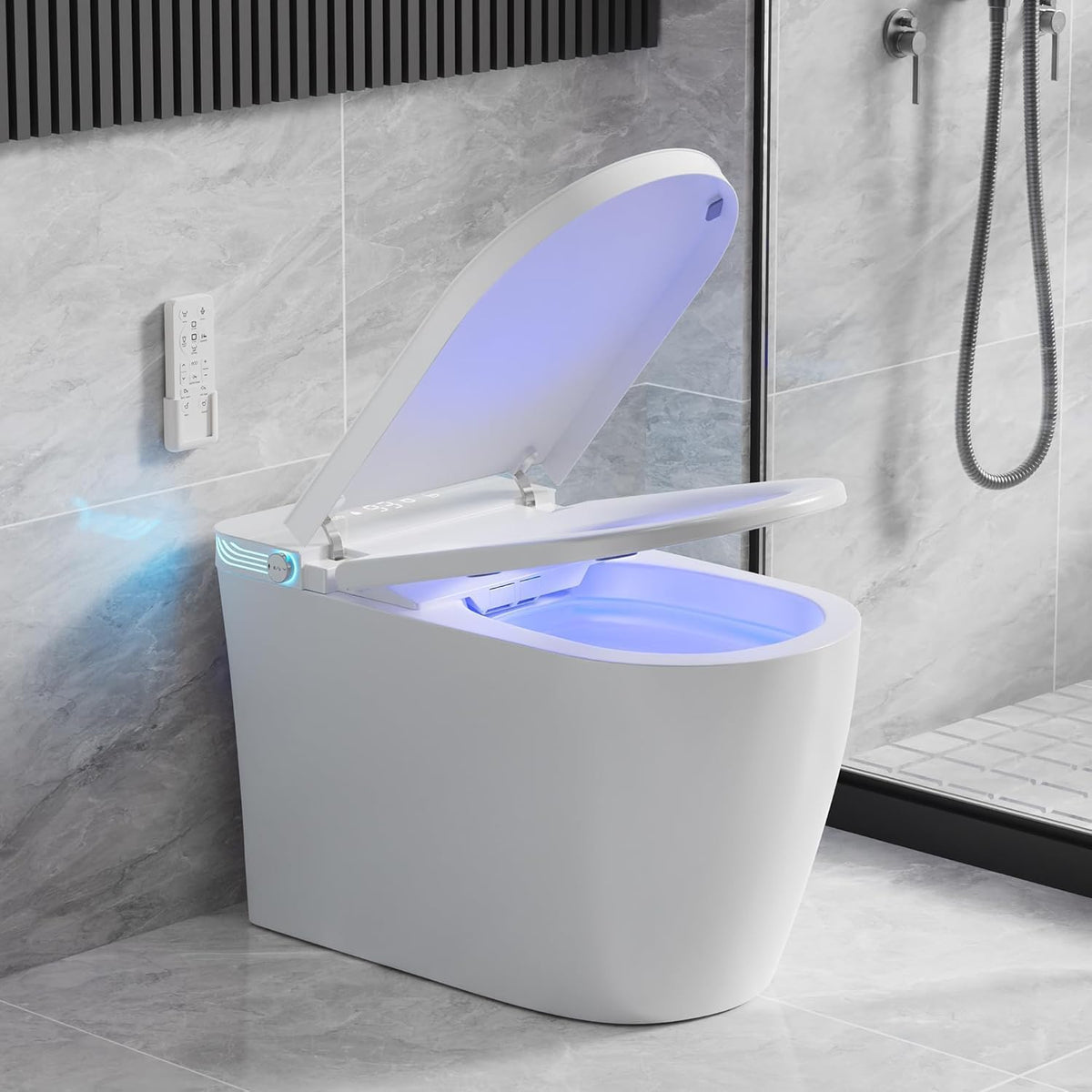 Pre-Sale Smart Toilet with Bidet Built in, Elongated Toilet with Heated Seat, Dryer, Auto-Lift Lid, Soft Close