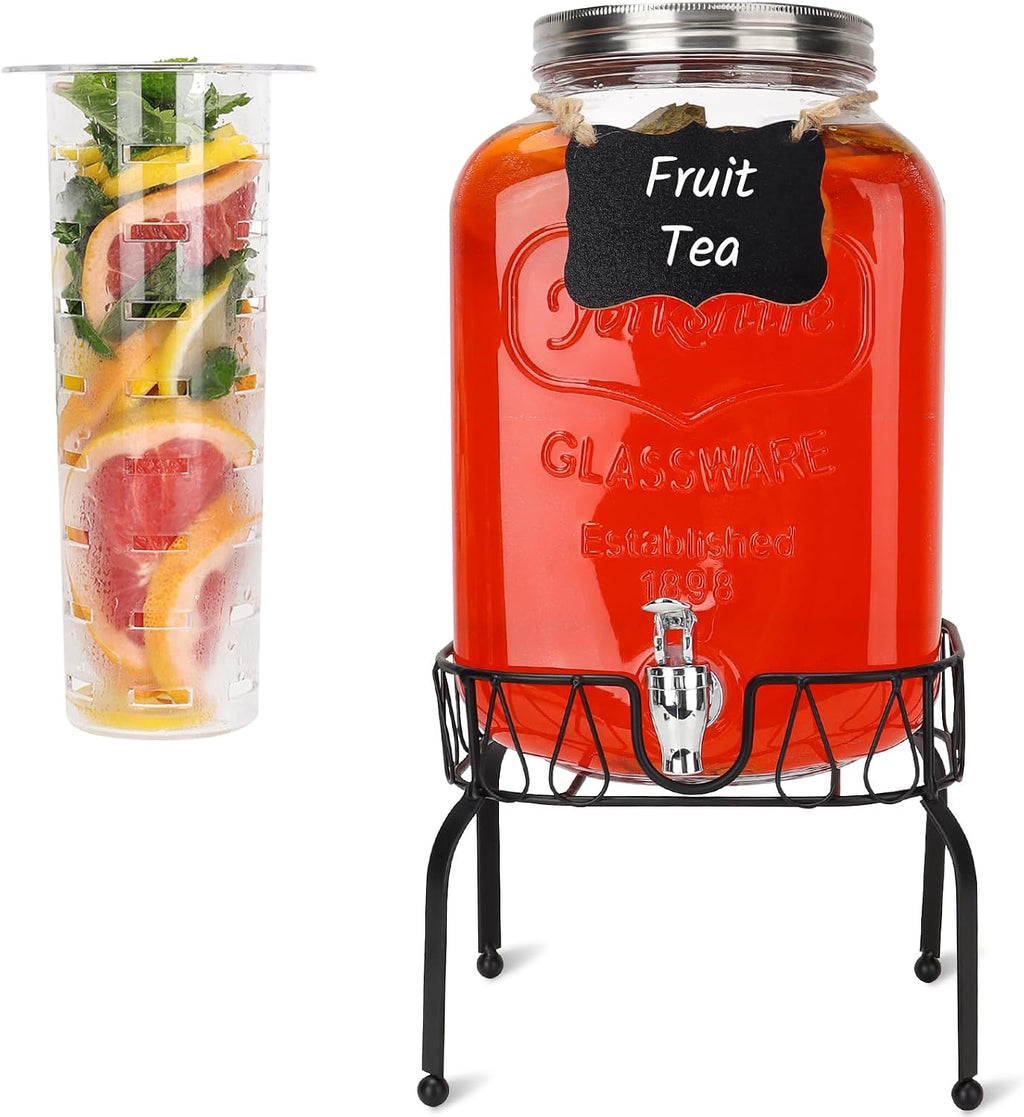 1 Pack 2 Gallon with Stand, Ice Core, Spigot