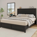 Farmhouse Platform Bed with 49" Headboard & Footboard