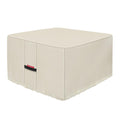 Square Patio Fire Pit Table Cover 36 x 36 inch, Beige