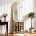Arched Mirror Full Length Floor, 59x16 Inch Full Body Standing Mirror