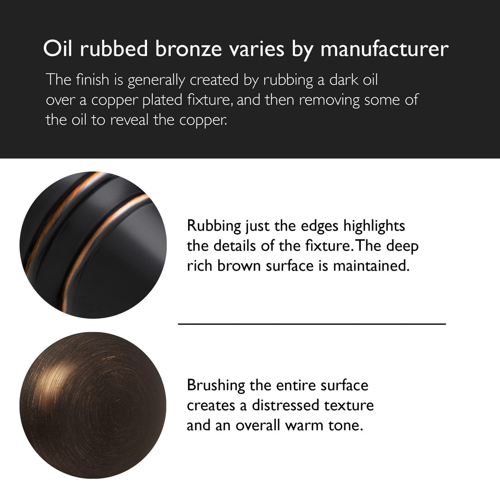 Springdale Privacy Bed and Bath Door Lever Oil Rubbed Bronze