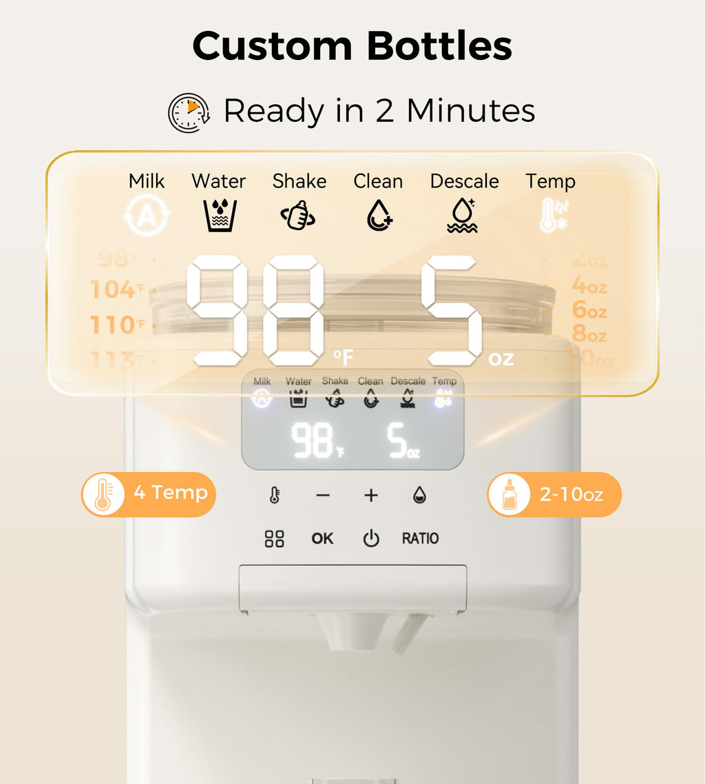 Advanced Formula Dispenser Machine (White)