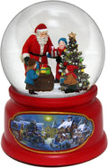 Santa w/ Kids Snow Globe