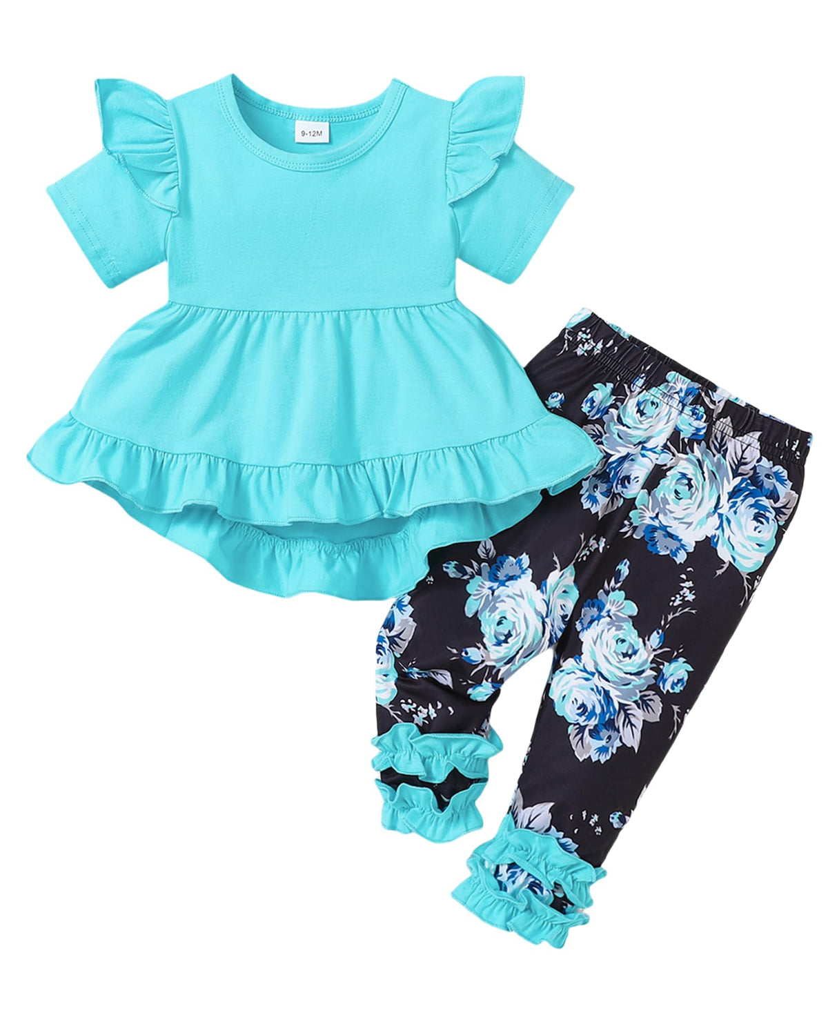 Girl Clothes Baby Outfit Short Sleeve Tops Cute T Shirts Pants Little Girls Clothes Cute Baby Girl