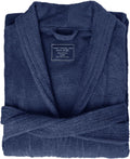 Bathrobe Mens,Pure Cotton Robe for Men,Thick Terry Cloth Bathrobe,Luxury Long Combed Men's Cotton Robe