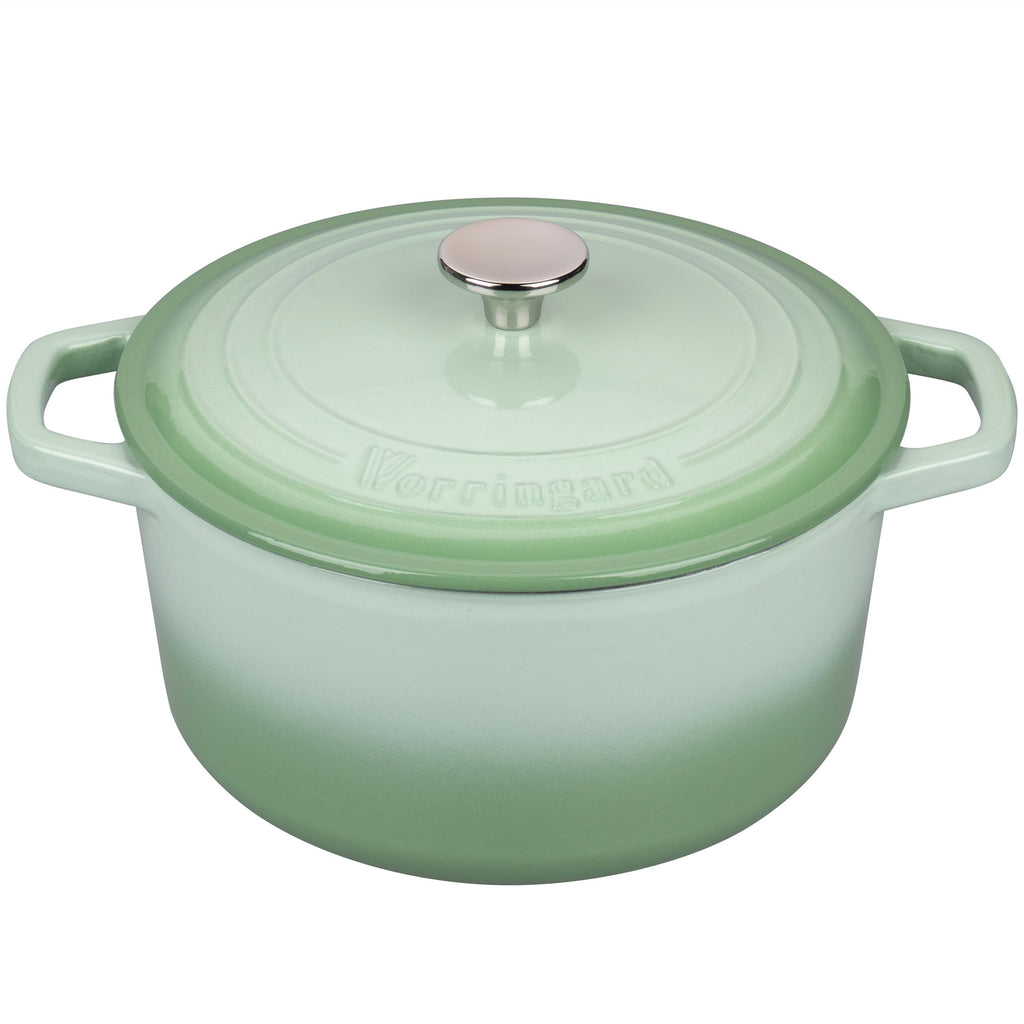 Enameled Cast Iron Dutch Oven Pot with Lid, for Bread Baking, Round Bread Oven- include Sourdough Bread Baking