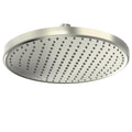 10 Inch Round Rain Shower Head, Brushed Nickel, Ceiling/Wall Mount