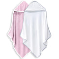 2 Pack Baby Bath Towel - Rayon Made from Bamboo, Ultra Absorbent - Ultra Soft Hooded Towels for Kids - X Large Size