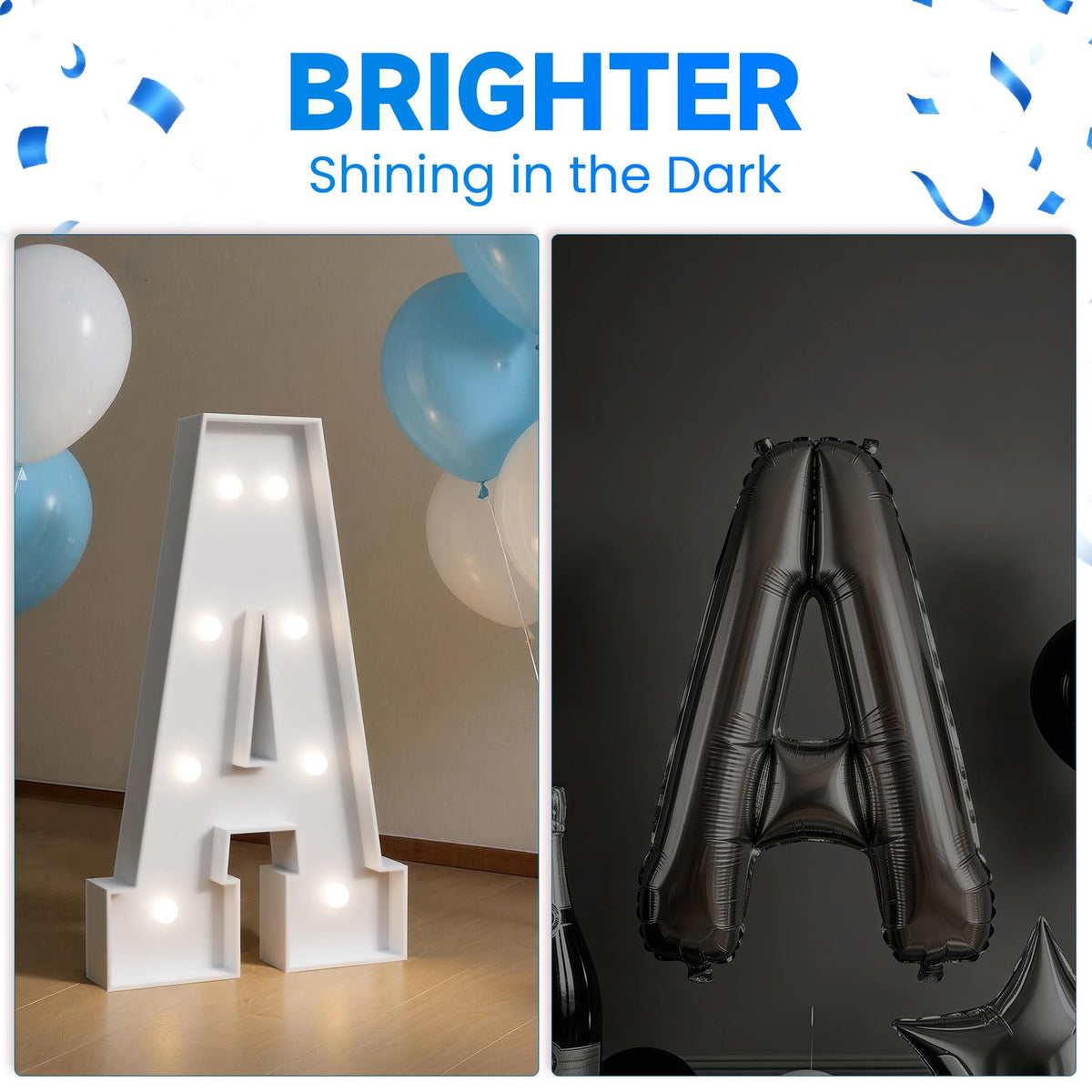 Marquee Letters 3 Feet Tall Large Light up Letters P for Decor