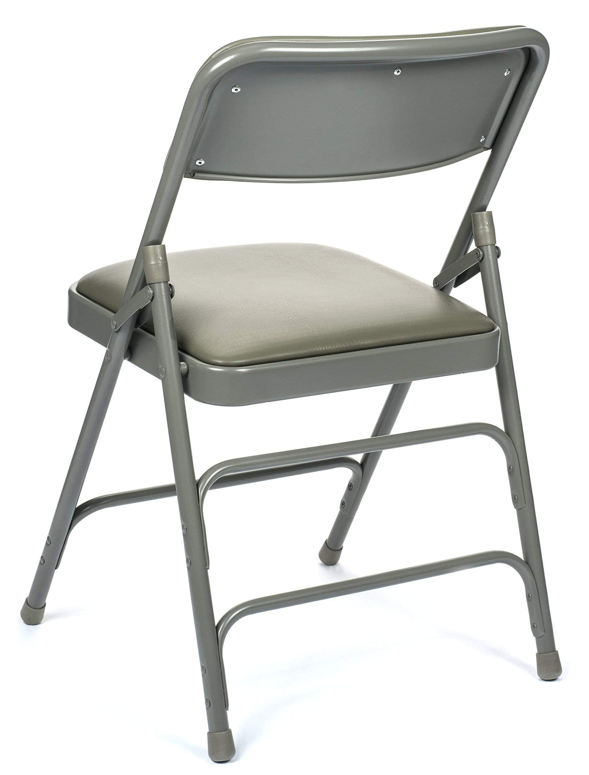 Vinyl Folding Card Table and Chair Set (5pc) - Comfortable Padded Upholstery for Easy Cleaning - Fold Away Design