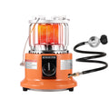 2 in 1 Propane Heater & Stove Dual Function for Outdoor Use, 13000 BTU Portable Gas Heater Compact Design with Handle