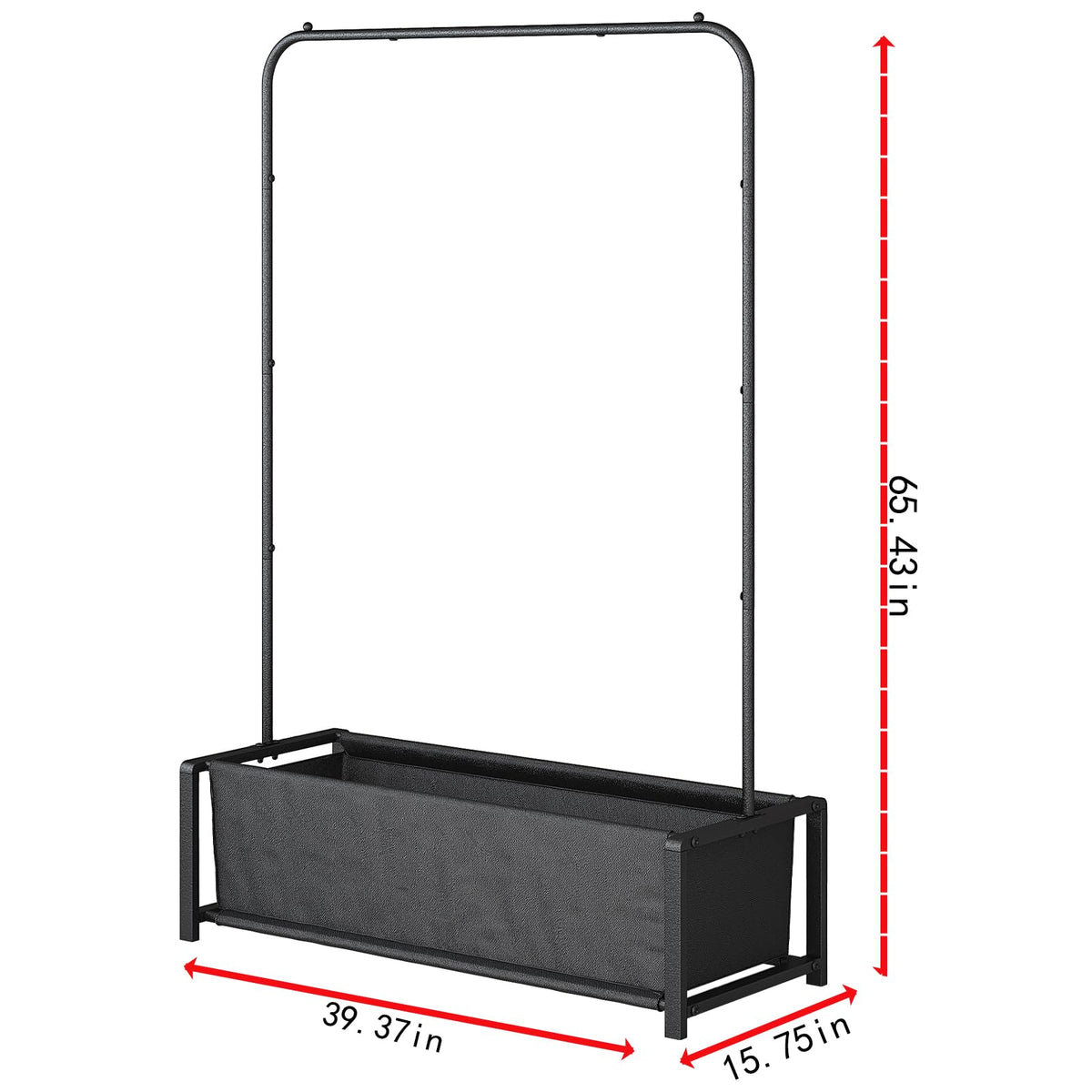 Garment Racks with Bottom Shelf Clothing Rack for Hanging Clothes