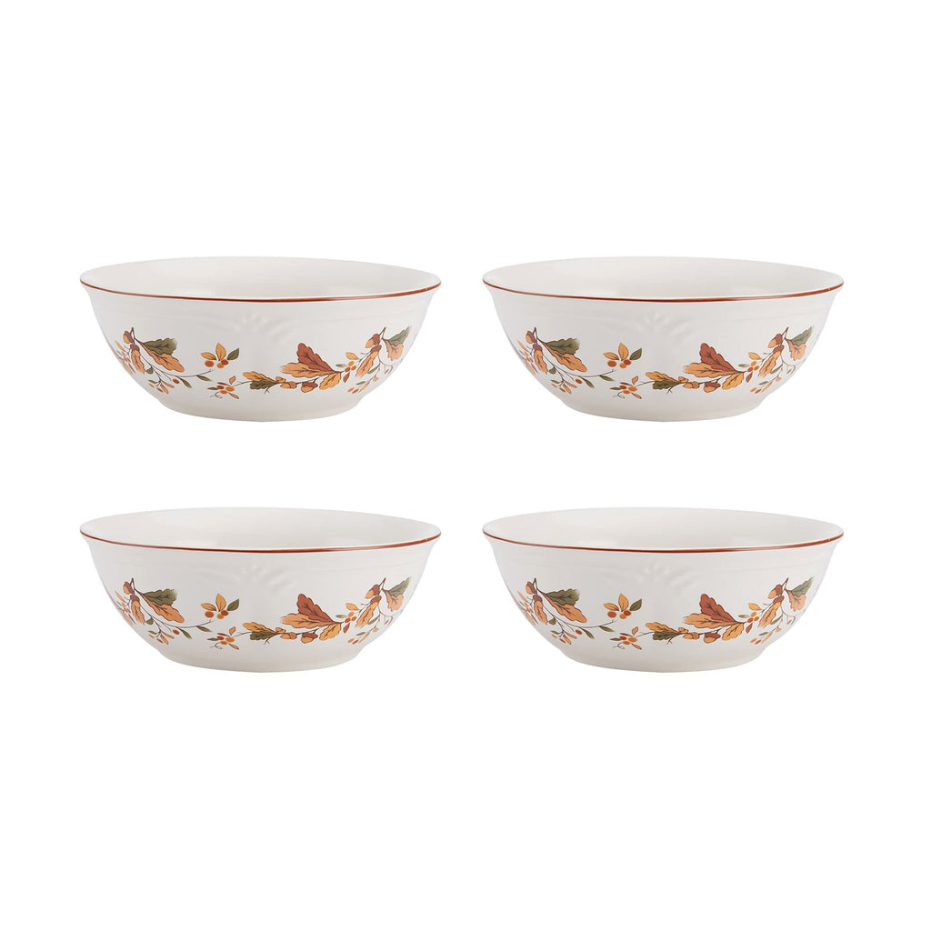 Autumn Berry 16 Piece Dinnerware Set, Service for 4, Multi Colored