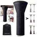 Patio Heater Cover - Waterproof 89 IN 420D Oxford Weatherproof - Outdoor Garden Heater Protector in Black