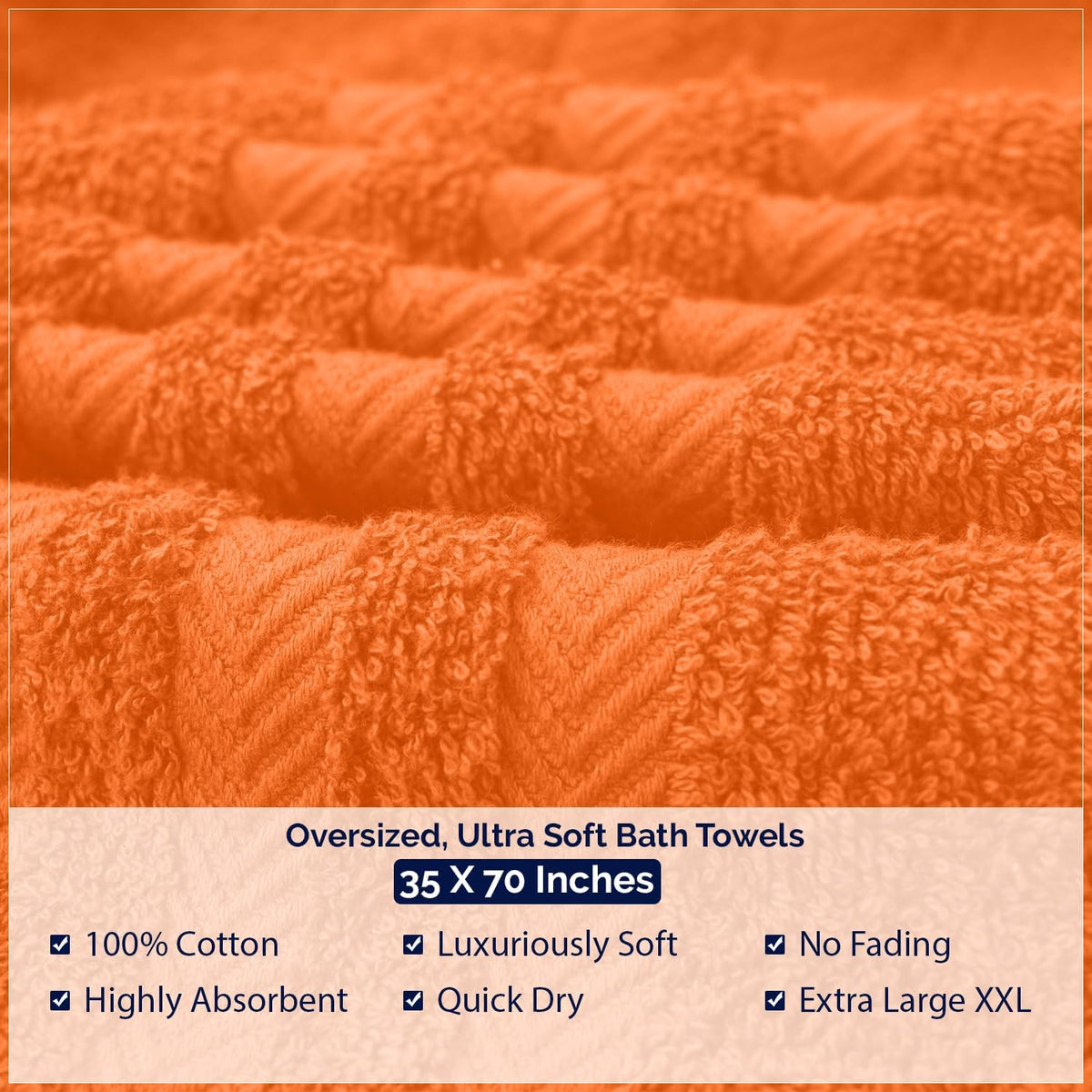 2 Pack Bath Sheets Extra Large 35x70, Large Bath Towels for Adults, XL Oversized Heavy Duty Towel Set, 600 GSM 100%