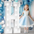 Easy-Assemble 4FT Cool White Marquee Light Up Letter H