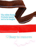 Polyester Fringe,1inch Wide Tassel Fringe Trim,Decorative Lace Ribbon Boho Fabric Border Trim for Girls - 27 Yards