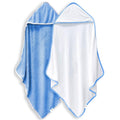 2 Pack Baby Bath Towel - Rayon Made from Bamboo, Ultra Soft Hooded Towels for Kids - X Large Size for 0-7 Yrs