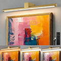 Picture Lights for Wall Battery Operated, Rechargeable Wireless Lights for Pictures on Wall with 3 Color Dimmable
