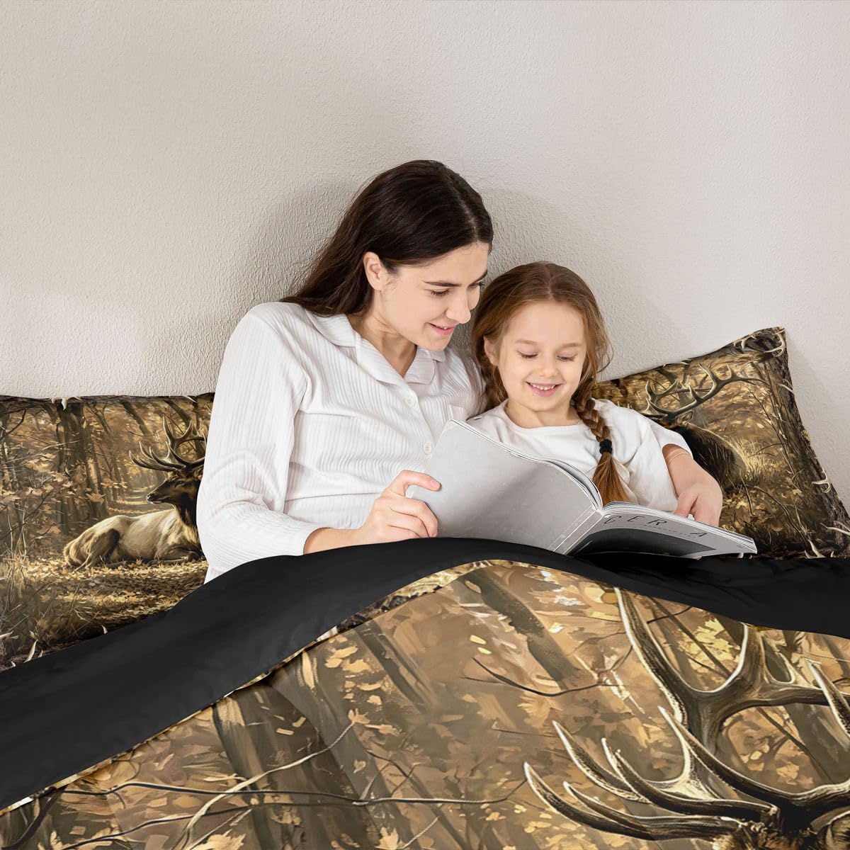 Rustic Deer Comforter Set Bedding Set