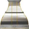 30 Inch Stainless Steel Wall Mount Range Hood 900 CFM 4 Speed Gesture & Touch Control Convertible Ducted/Ductless