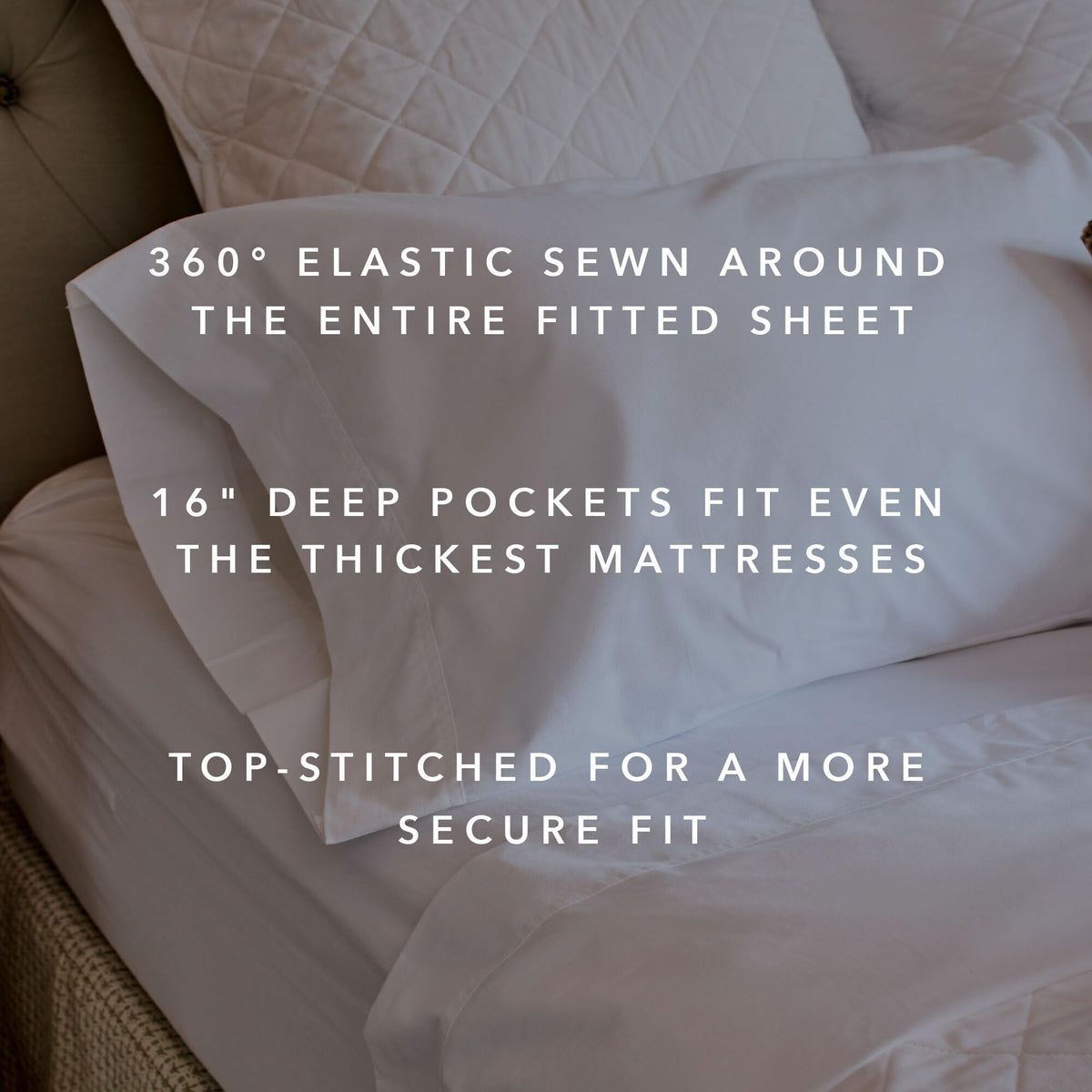 Heirloom Percale Sheet Set, Cotton, Natural