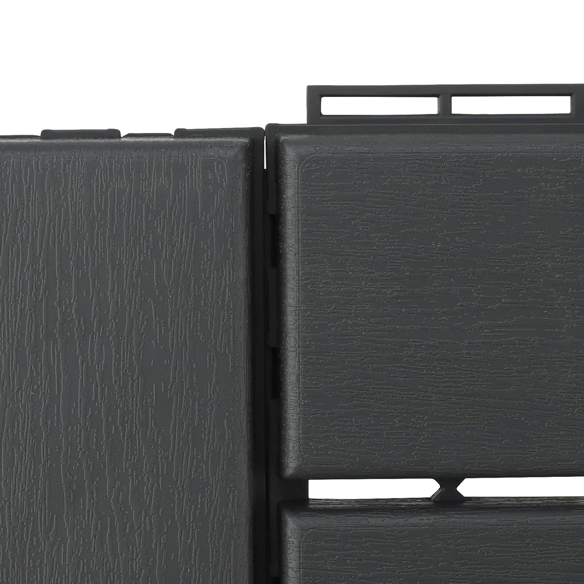8 PCS 11.8 x 11.8 Inch Plastic Interlocking Deck Tiles, Patio Deck Tile, Wood Slat Composite Interlocking Decking Tile