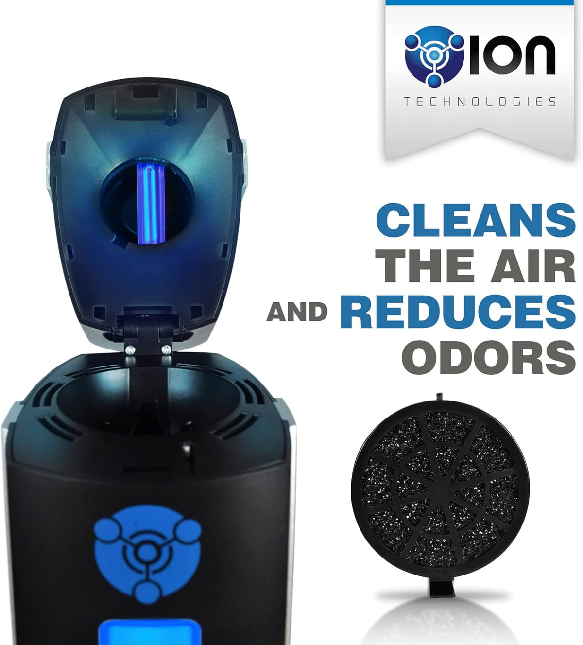 B-1000 Permanent Filter Ionic Air Purifier Pro Ionizer with UV-C, New