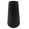 Black Ceramic Vase, Cute Flower Vase for Pampas Grass, Home, Living Room, Dining Table, Farmhouse, Office Decor