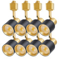 10W LED Track Lighting Heads H Type, 3000K Track Light Heads 8 Pack