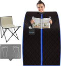 Compact & Portable Infrared Steam Sauna, Personal Spa Style Sauna for at-Home Relaxation and Rejuvenation