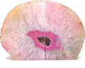 Agate Bookends (Pink, 6-7 lb)