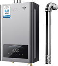 Tankless Water Heater Propane, 140, 000 BTU Indoor Installation Up to 6.8 GPM