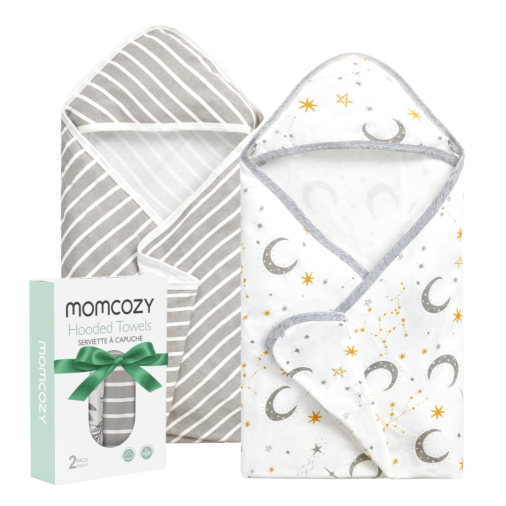 Baby Towels, Soft Absorbent Bath Towel for Newborn&Toddler,Sky