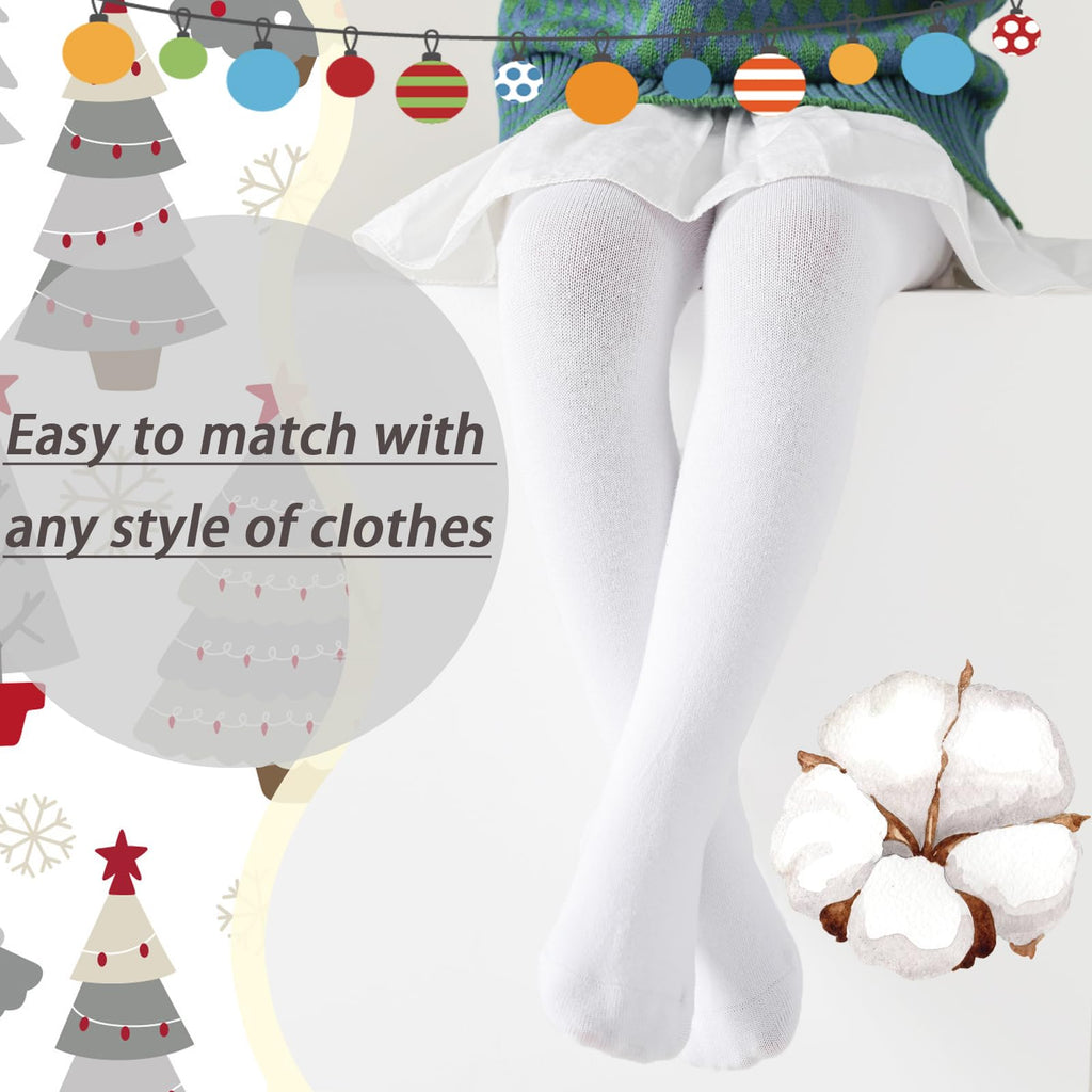 Angel Baby Girl Tights Non Slip Baby Tights Warm Cotton Leggings Seamless Pantyhose Non-Skid Grip