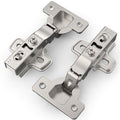 20 Pack Full Overlay Cabinet Hinges, Soft Close, Frameless, 105°