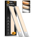 Under Cabinet Lighting 10.2inch,2 Pack Eye Caring 3-Color 4 Working Modes Dimmable Motion Sensor Light