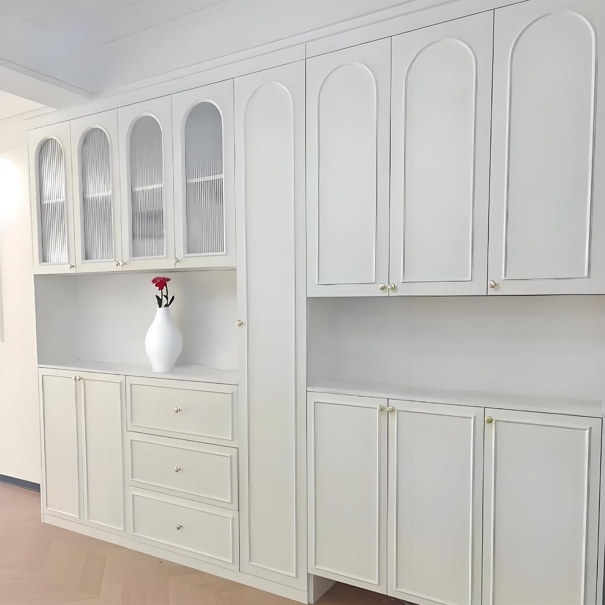 20FT Peel and Stick Door Trim, Flexible TPE Molding for Door Makeover