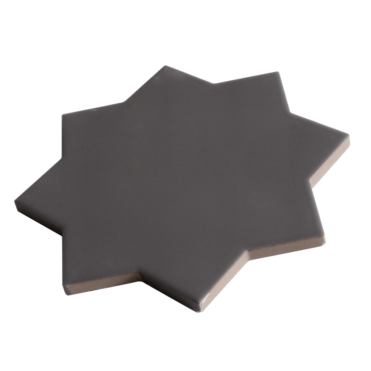 Porcelain Tile Black and Terracotta 7x7+5x5 10.62 sq ft/case 68-Pack