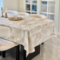 Rectangle Beige Tablecloth 60 x 84 Inch