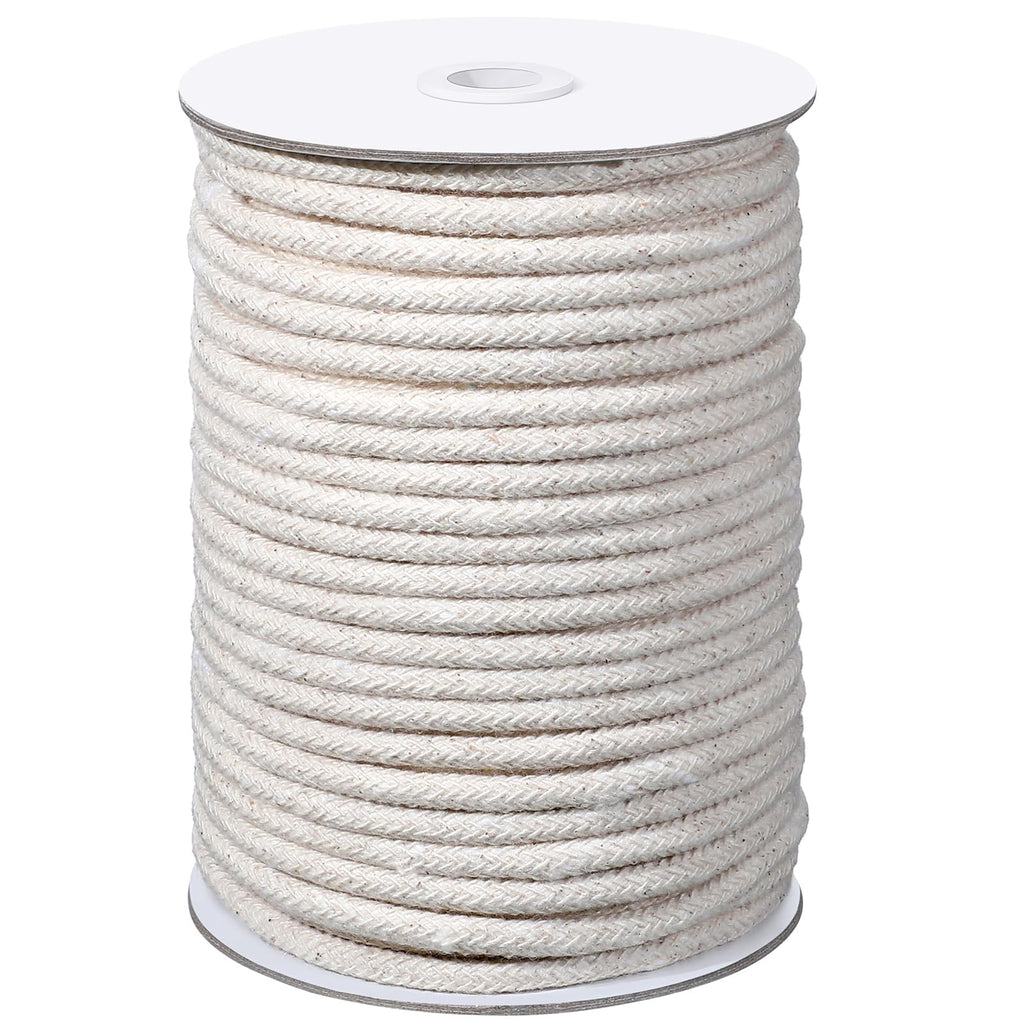 1/4" Cotton Piping Cord 6 Mm for Sewing and Crafts,46 Yds