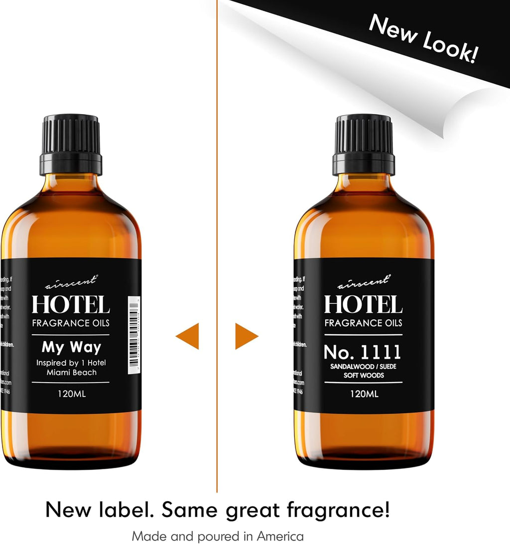 My Way Diffuser Oil No. 1111 Inspired by the 1 Hotel - 120 mL - Set of 4