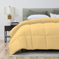3 Piece Damask Stripe Comforter Set, 100% Egyptian Cotton Cover | 500 GSM Filling | 1000 Thread Count - Super King