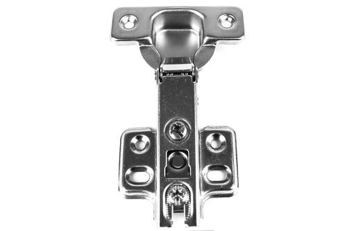 (10 Pieces) Full Overlay Frameless European Hinges 105 Degree 2-Cam 4-Way Adjustable Concealed Kitchen Cabinet Door