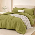 King Comforter Set 7 Pieces, Luxury Bed in a Bag Soft Bedding Sets - Set of 7