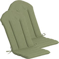 50"x20" Adirondack Chair Cushion Set of 2, Water-Resistant Fade Resistant High Back Outdoor Rocking Chair Cushion
